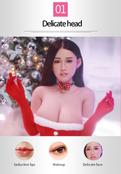 ayiyun realistic solid silicone sex doll with metal skeleton man japanese love doll vagina realistic cat realistic sexy toy from Automatic Woman